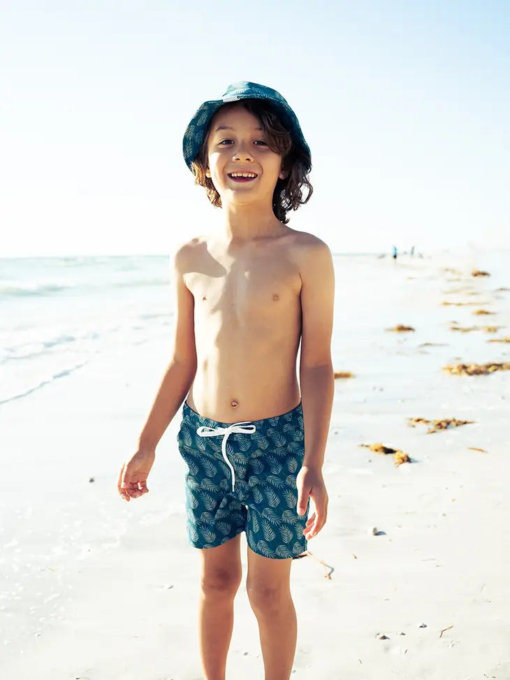 Palms in Paradise Boy Swim Trunks
