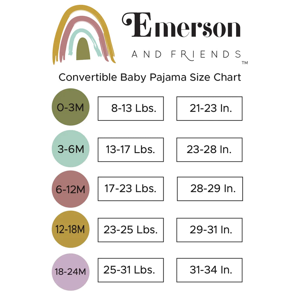 Stay Sharp Cactus Bamboo Baby Pajama