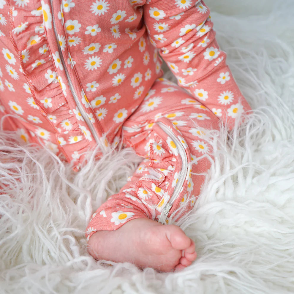 Rose Daisy Bamboo Baby Pajama