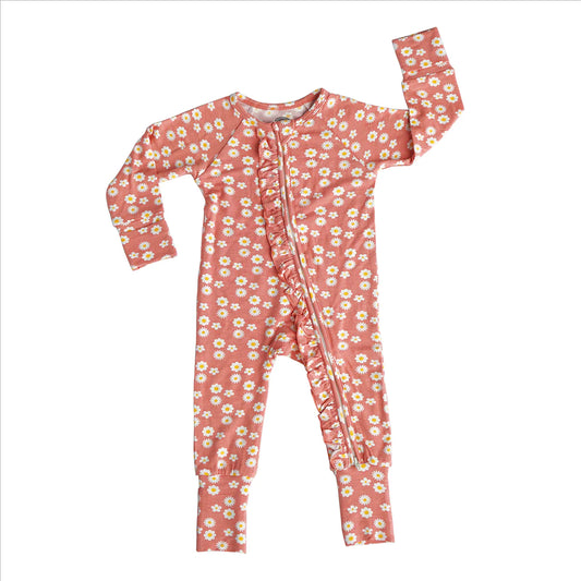 Rose Daisy Bamboo Baby Pajama